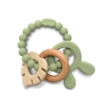 Silicone and Beech Teether RABIT